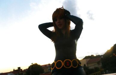 Teenager cosplay