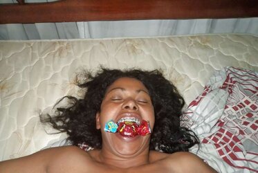 Minha negra mamando porra