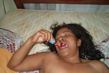 Minha negra mamando porra