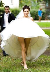 Bride Upskirt