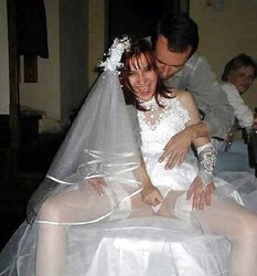 Bride Upskirt
