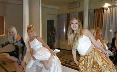 Bride Upskirt