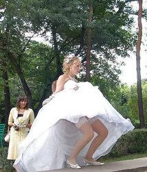 Bride Upskirt