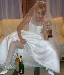 Bride Upskirt