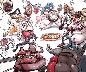 PLUMPER Cartoons Bevy #5 (Anime, Art, Hentai
