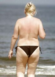 Mature on the beach