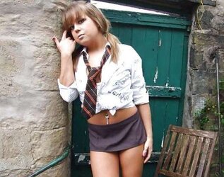 Escorts nymphs in working garment (two) prefer one to ravage
