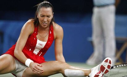 Jelena Jankovic Upskirts