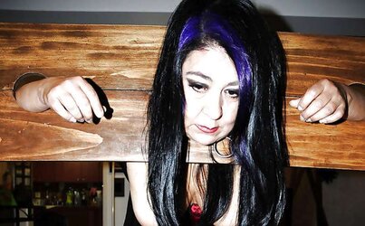 Ache sensation sexslaves Sadism & Masochism strapped up taped up flagellated