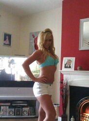 Scottish blond chav mega-slut part