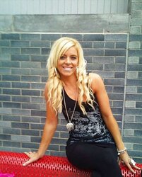 Scottish blond chav mega-slut part