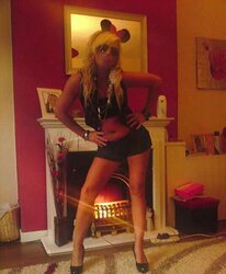 Scottish blond chav mega-slut part