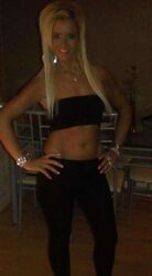 Scottish blond chav mega-slut part