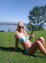 Scottish blond chav mega-slut part