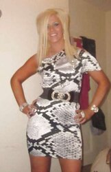 Scottish blond chav mega-slut part