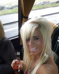 Scottish blond chav mega-slut part