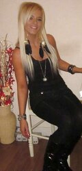 Scottish blond chav mega-slut part