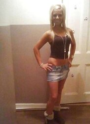 Scottish blond chav mega-slut part