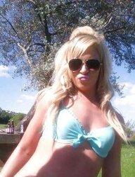 Scottish blond chav mega-slut part