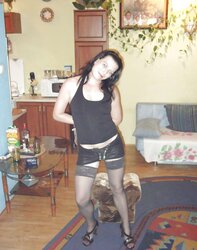 Amateurs in Ebony Tights