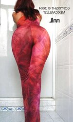Mexicana pantalon rojo