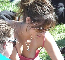 Downblouse bosom