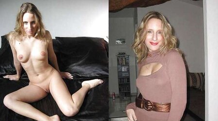 Clothed Disrobed! Granny mature!
