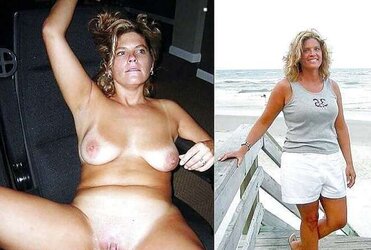 Clothed Disrobed! Granny mature!