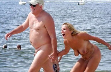 Magnificent Beach Matures and Grannies three by Voyeur TROC