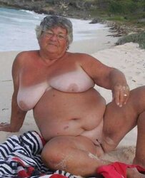 Magnificent Beach Matures and Grannies three by Voyeur TROC
