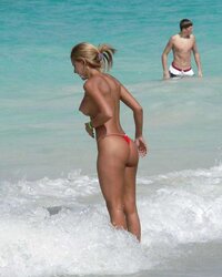 Magnificent Beach Matures and Grannies three by Voyeur TROC