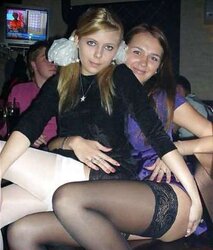 Nymphs in tights and pantyhose