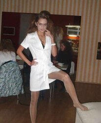 Nymphs in tights and pantyhose