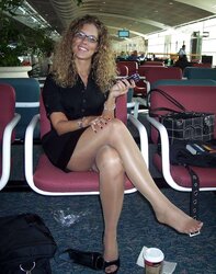 Nymphs in tights and pantyhose