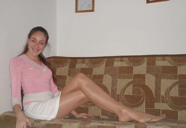 Nymphs in tights and pantyhose
