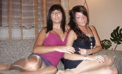 Nymphs in tights and pantyhose