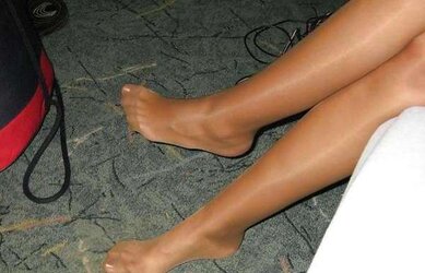 Nymphs in tights and pantyhose