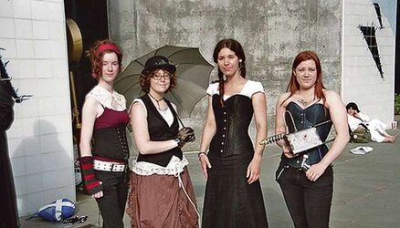 STEAMPUNK GIRLS From DRAGONCON