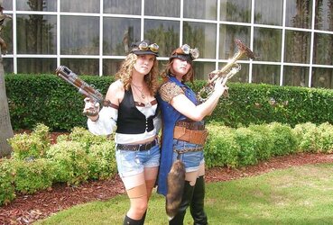 STEAMPUNK GIRLS From DRAGONCON