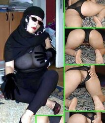 Bums- hijab niqab jilbab arab turbanli tudung paki mallu