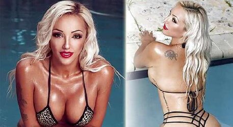 Coco Austin Vs. Alexandra Harra asses