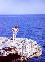 Anne in the sun