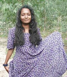 Indian aunty flashing