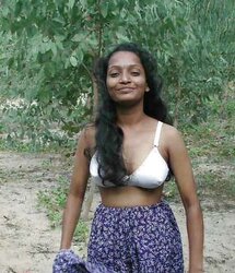 Indian aunty flashing