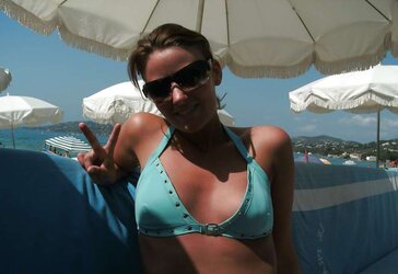 Cool nymph on vacations