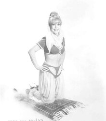 ASN So Light-Haired and stellar that I Wish of BARBARA EDEN Jeannie