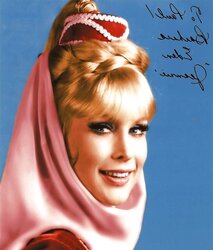 ASN So Light-Haired and stellar that I Wish of BARBARA EDEN Jeannie