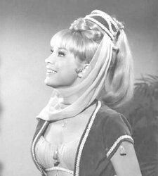 ASN So Light-Haired and stellar that I Wish of BARBARA EDEN Jeannie