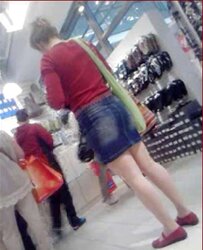 She gets rear end for my hidden cam! yeah i am fortunate!