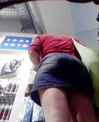 She gets rear end for my hidden cam! yeah i am fortunate!